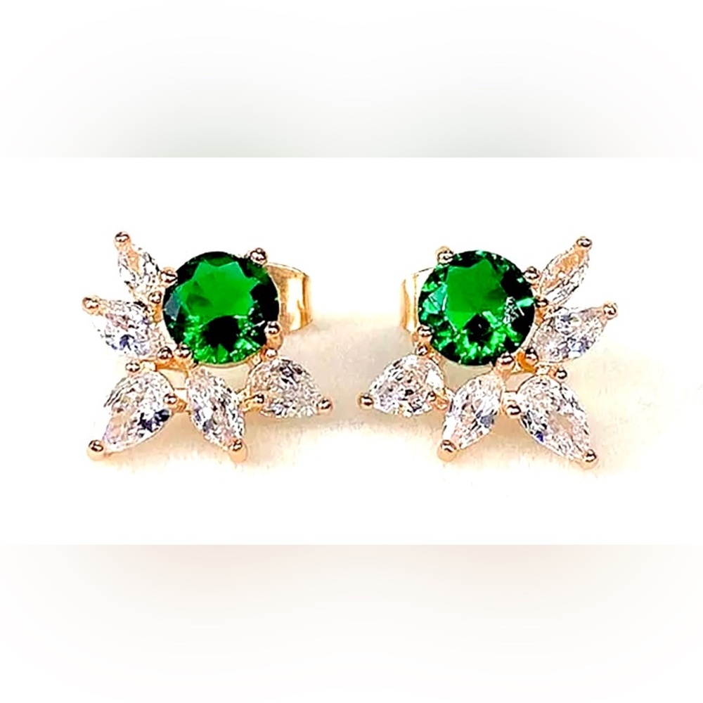 Made with Swarovski Crystals Studs